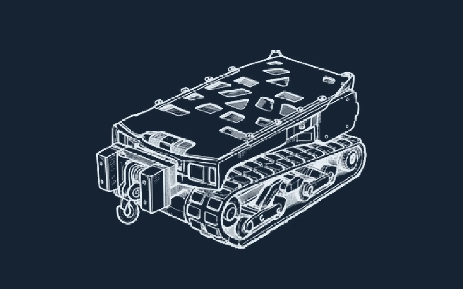 Pull bar & winch